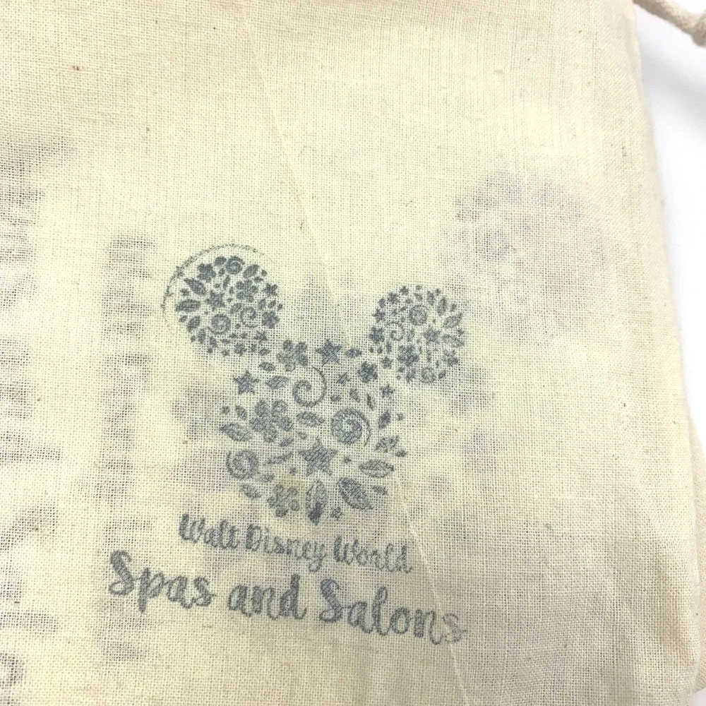 Walt Disney World Spas and Salons Promotional Bag w/ Postcard and emerginC Sampl